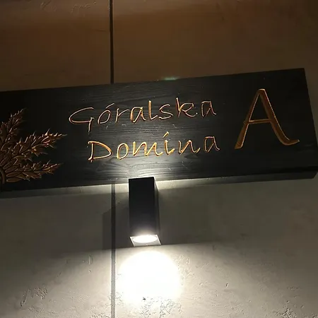 Horská chata Goralska Domina Premium Zakopane